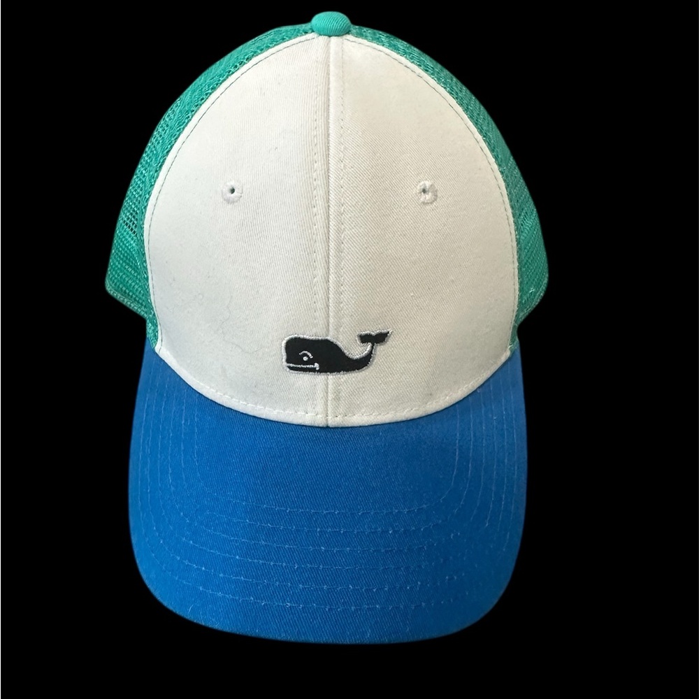 Vineyard‎ Vines Blue and Green Whale Hat